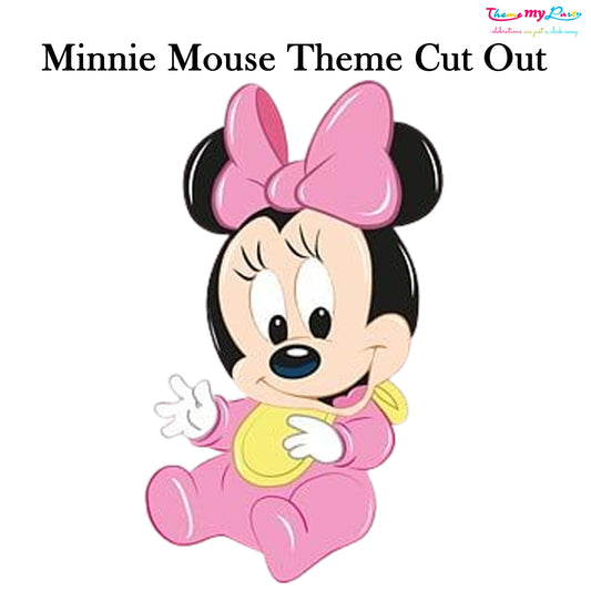 Minnie Theme Birthday Party Cutout