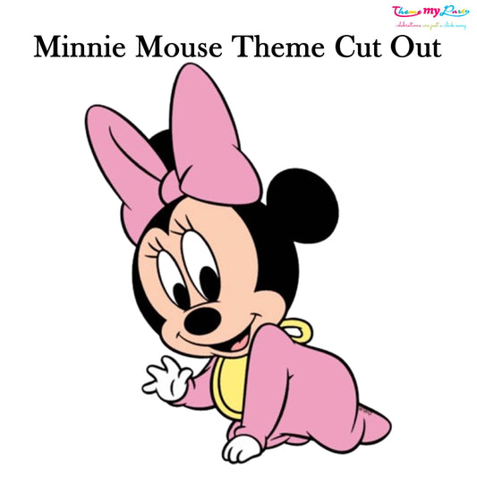 Minnie Theme Birthday Party Cutout