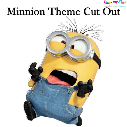 Minnion Theme Birthday Party Cutout