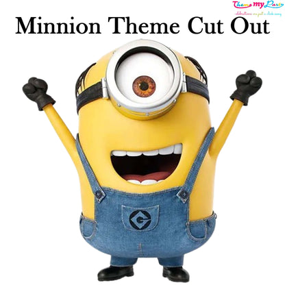 Minnion Theme Birthday Party Cutout