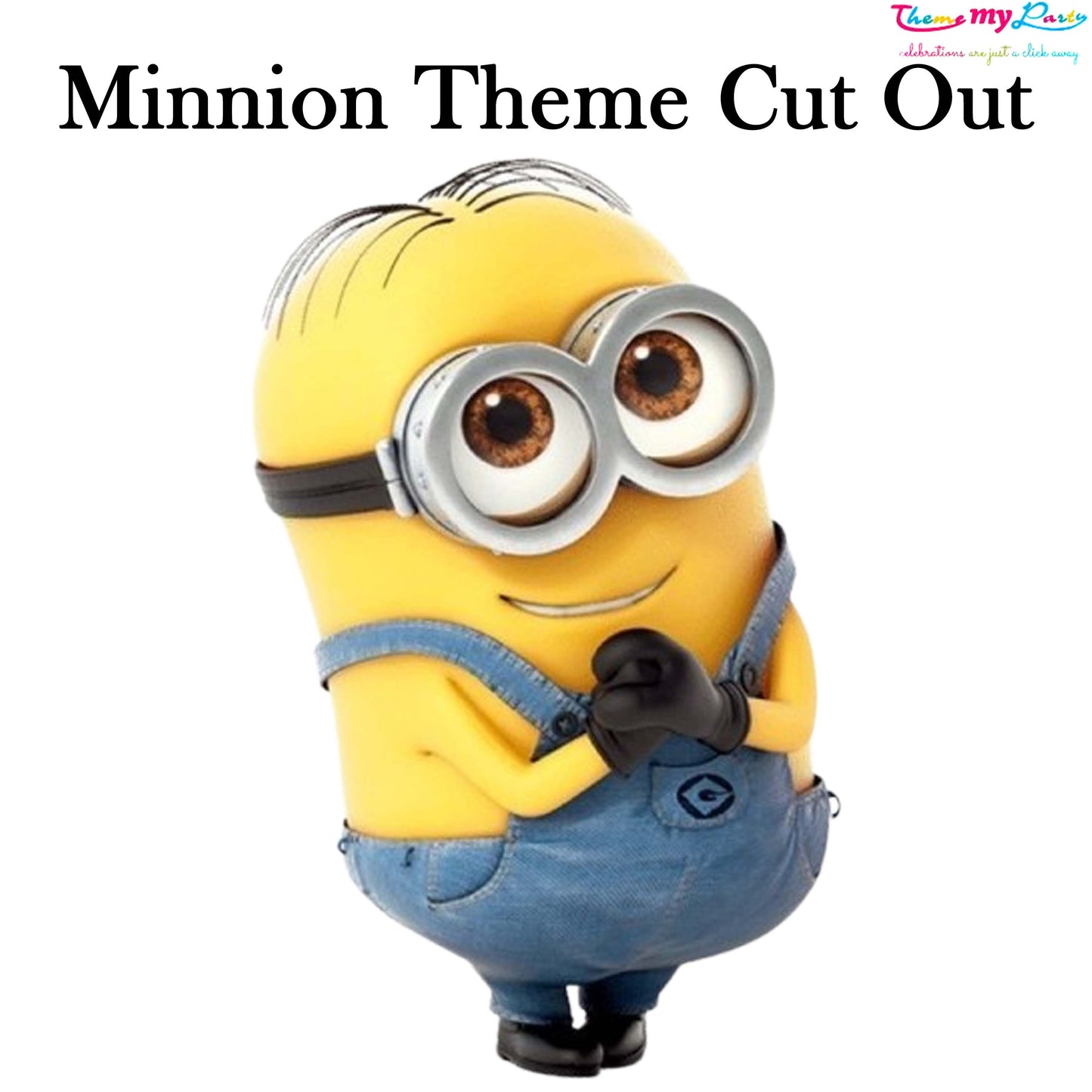 Minnion Theme Birthday Party Cutout