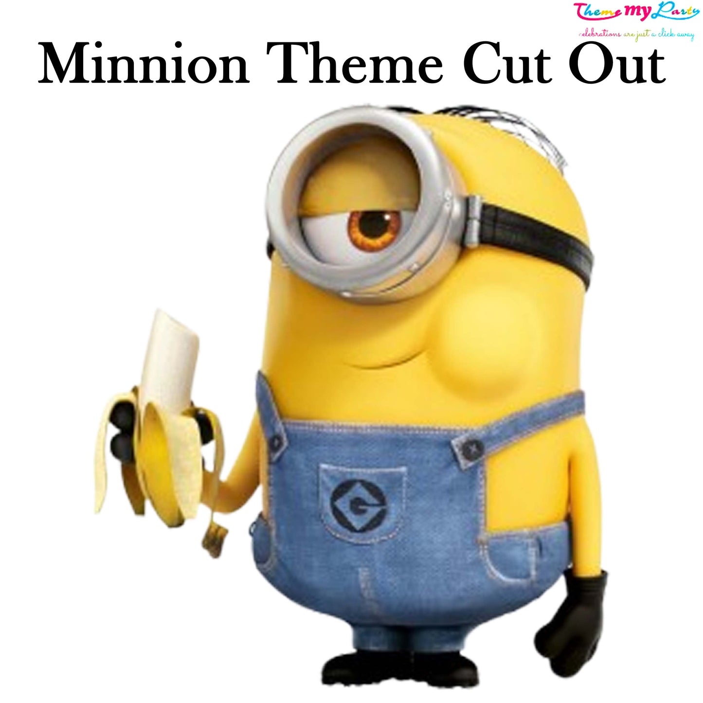 Minnion Theme Birthday Party Cutout