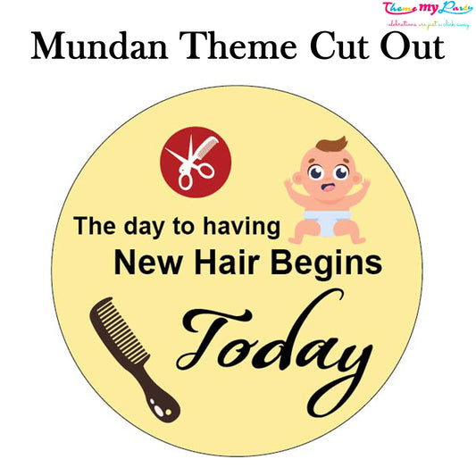 Mundan Ceremony Party Cutout