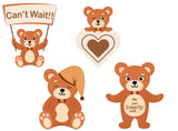 We Can Bearly Wait Baby Shower Party Photo Booth Props Kit