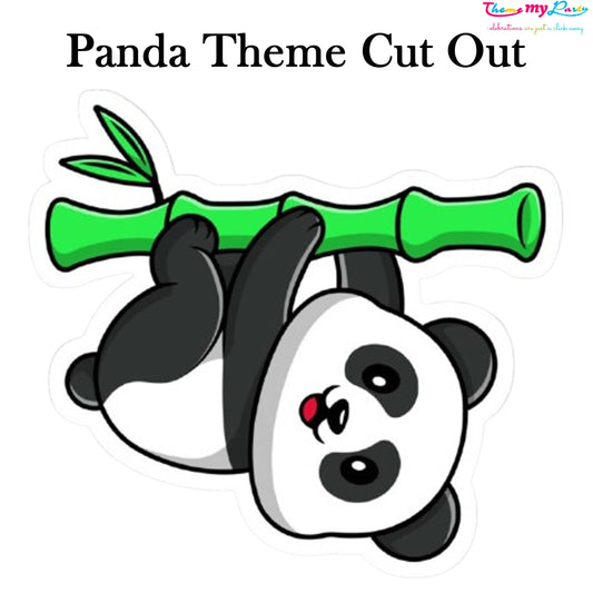 Panda Theme Birthday Party Cutout