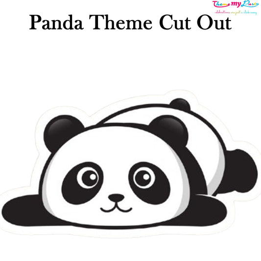Panda Theme Birthday Party Cutout
