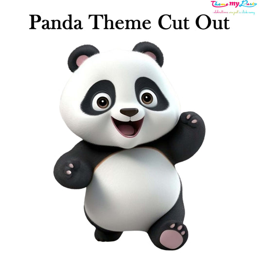 Panda Theme Birthday Party Cutout
