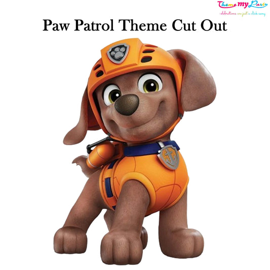 Paw Patrol Theme Birthday Party Cutout