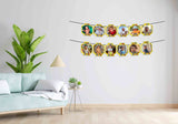 Lego Theme Birthday Party 12 Months Photo Banner