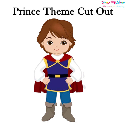 Prince Theme Birthday Party Cutout