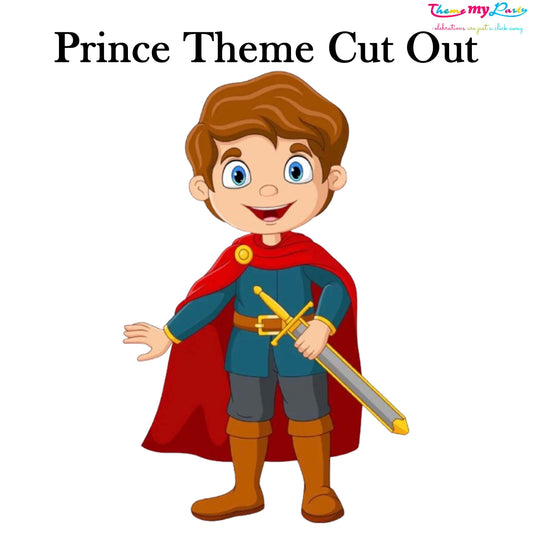 Prince Theme Birthday Party Cutout