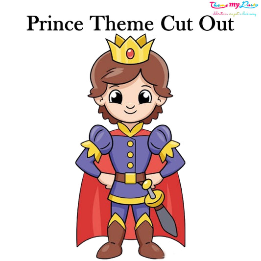 Prince Theme Birthday Party Cutout