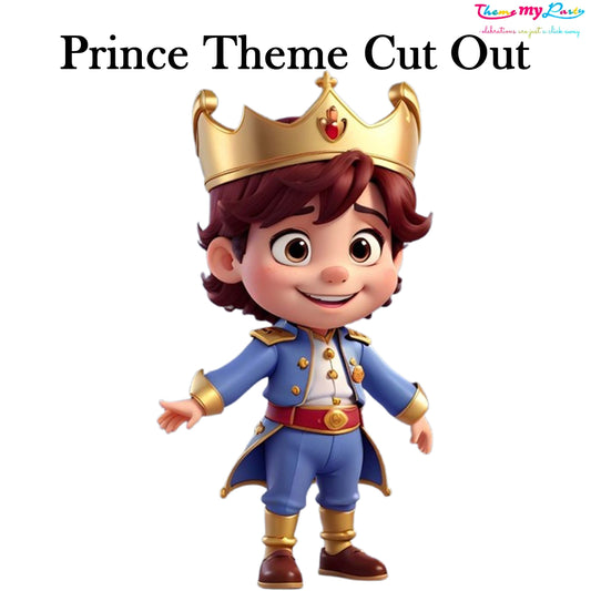 Prince Theme Birthday Party Cutout