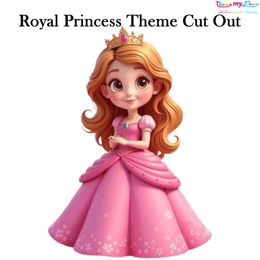 Princess Theme Birthday Party Cutout