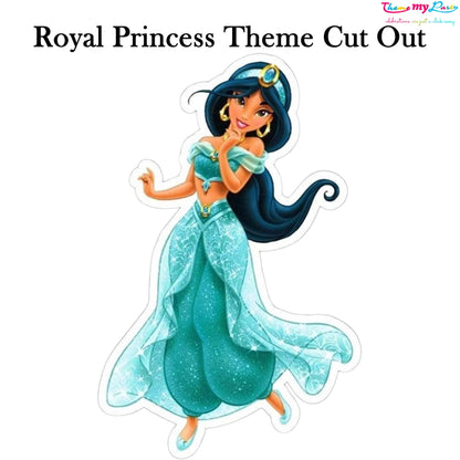 Princess Theme Birthday Party Cutout