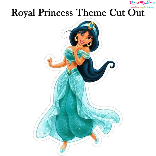 Princess Theme Birthday Party Cutout