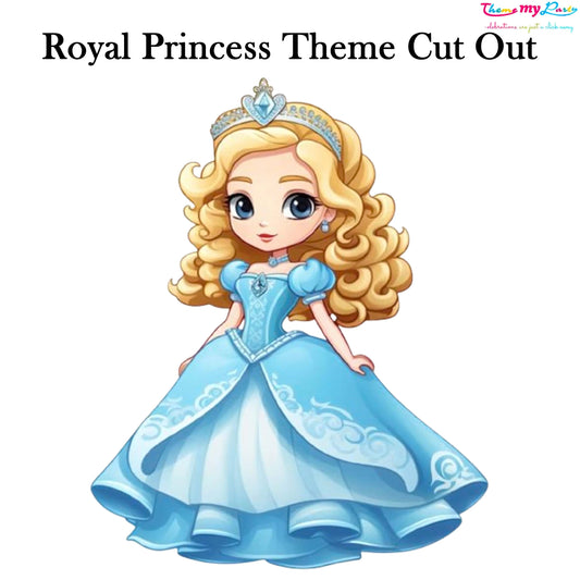 Princess Theme Birthday Party Cutout