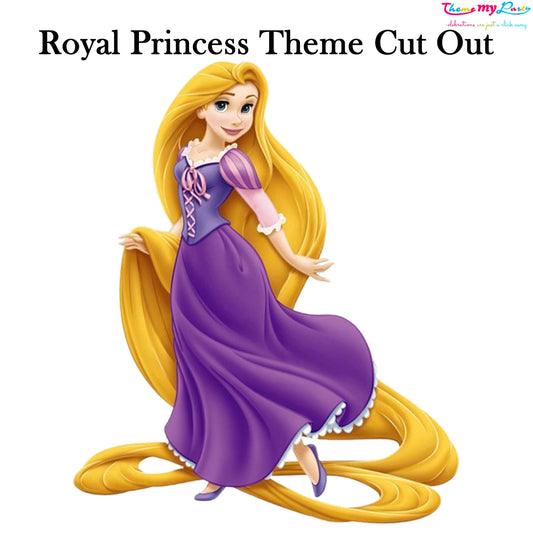 Princess Theme Birthday Party Cutout