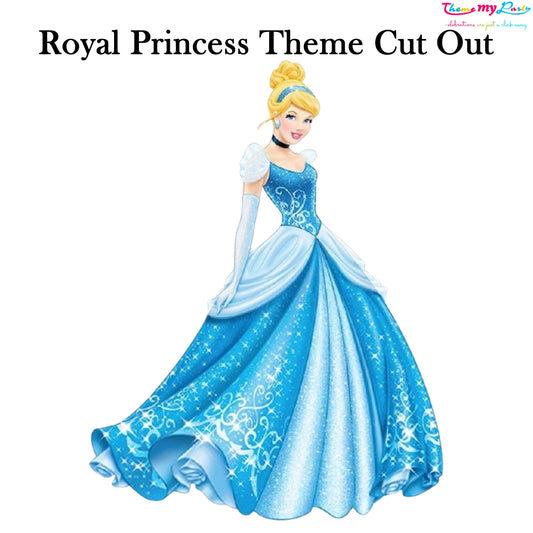 Princess Theme Birthday Party Cutout
