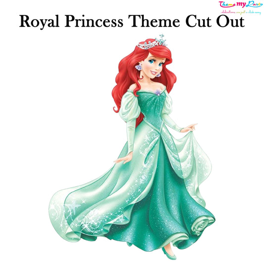 Princess Theme Birthday Party Cutout