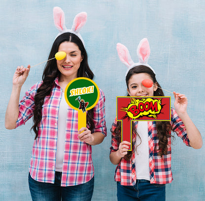 Avenger Theme Birthday Party Selfie Photo Booth Frame