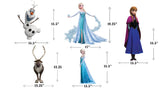 Frozen Theme Birthday Party Cutouts