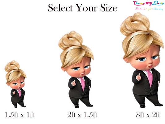 Boss Baby Theme Birthday Party Cutout