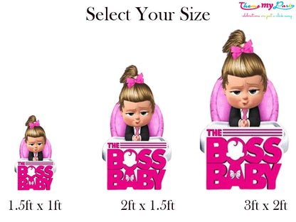 Boss Baby Theme Birthday Party Cutout