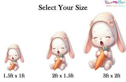 Some Bunny Is One Theme Birthday Party Cutout