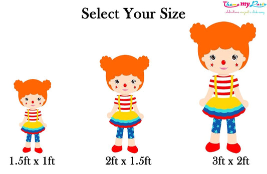 Carnival Theme Birthday Party Cutout