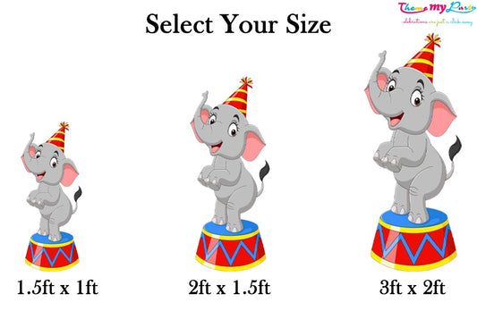 Carnival Theme Birthday Party Cutout