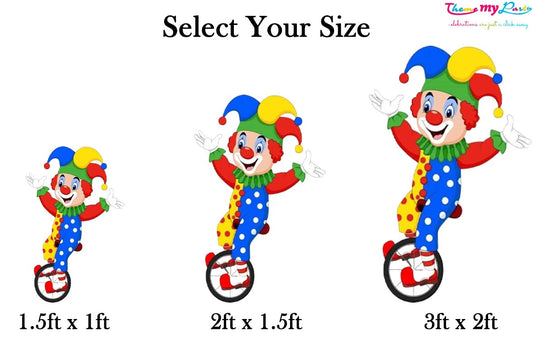 Carnival Theme Birthday Party Cutout