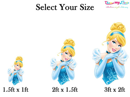 Cinderella Theme Birthday Party Cutout