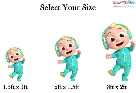 Cocomelon Theme Birthday Party Cutout