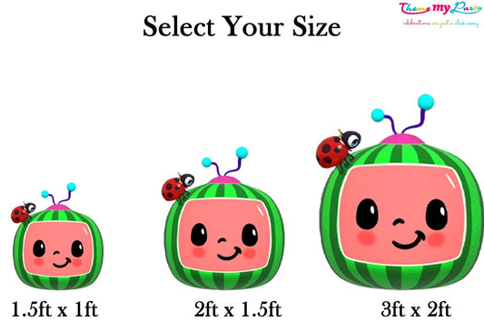 Cocomelon Theme Birthday Party Cutout