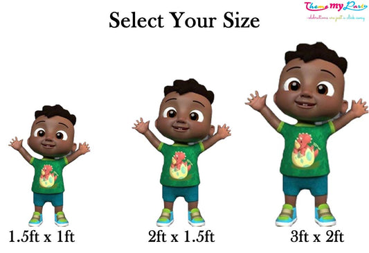 Cocomelon Theme Birthday Party Cutout
