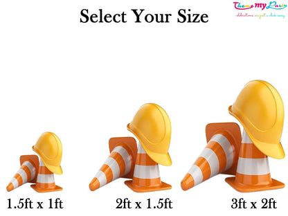 Construction Theme Birthday Party Cutout