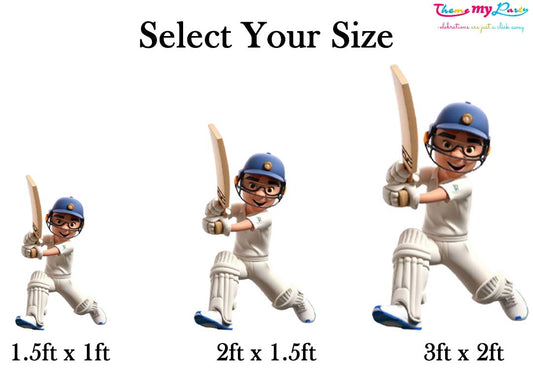 Cricket Theme Birthday Party Cutout