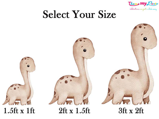 Dinosaur Theme Birthday Party Cutout