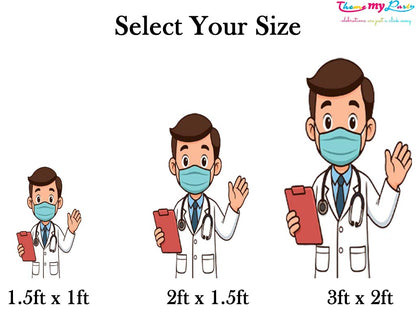 Doctor Theme Birthday Party Cutout
