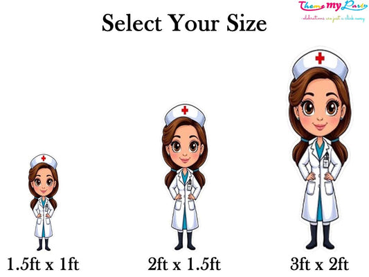 Doctor Theme Birthday Party Cutout