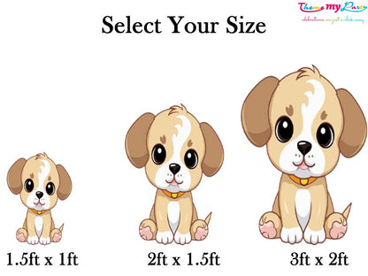 Dog Birthday Theme Birthday Party Cutout