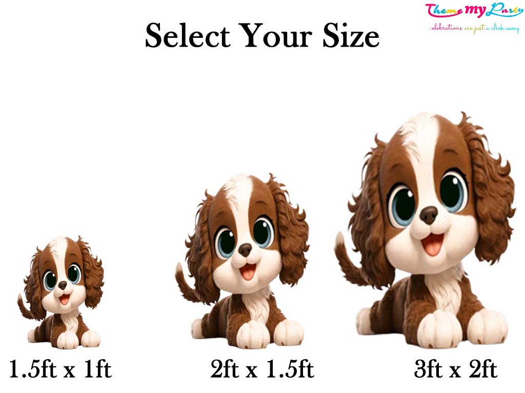 Dog Birthday Theme Birthday Party Cutout