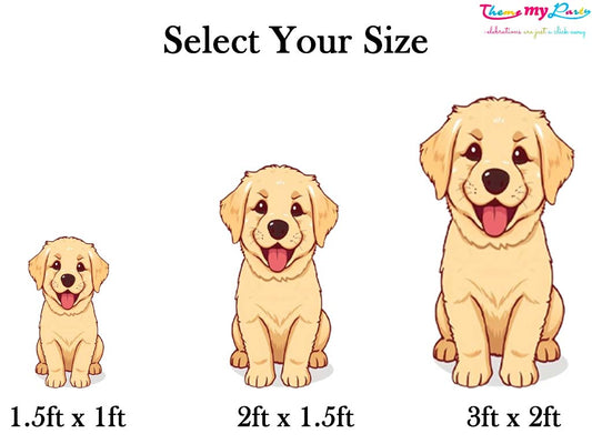 Dog Birthday Theme Birthday Party Cutout