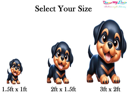 Dog Birthday Theme Birthday Party Cutout