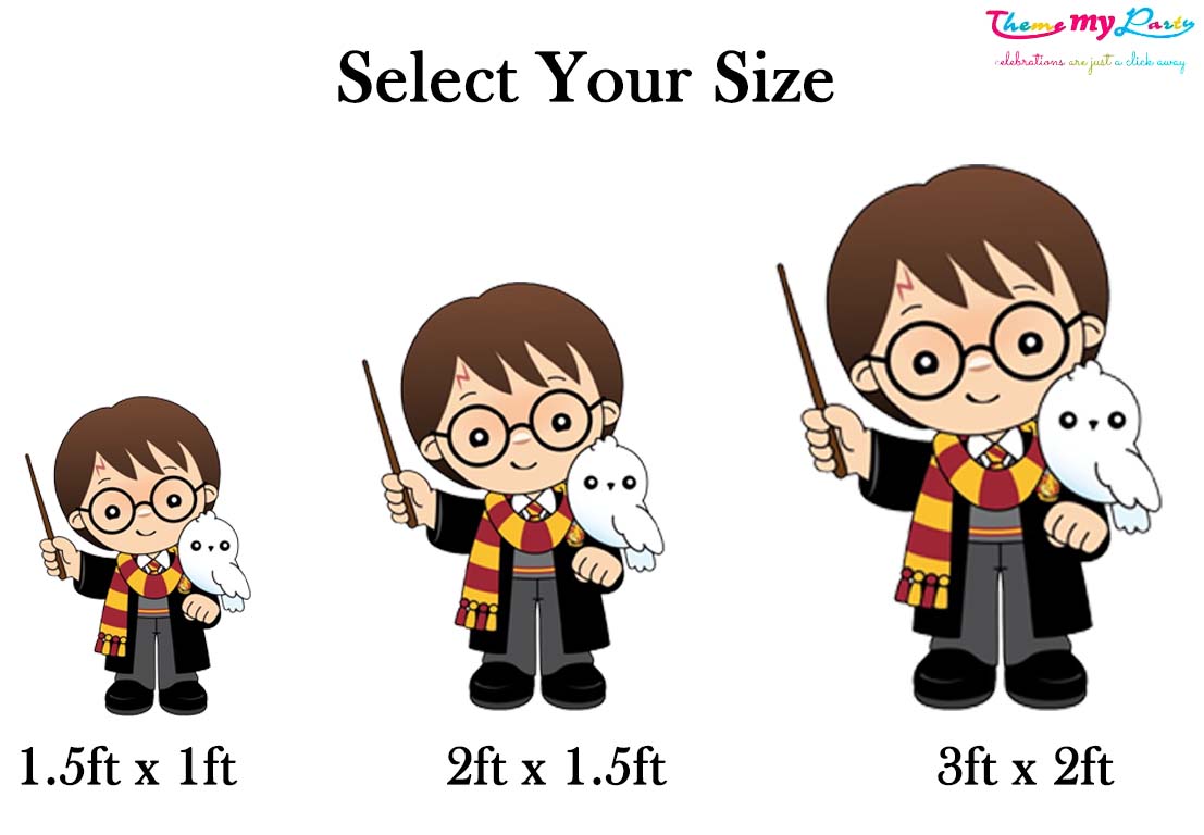 Harry Potter Theme Birthday Party Cutout