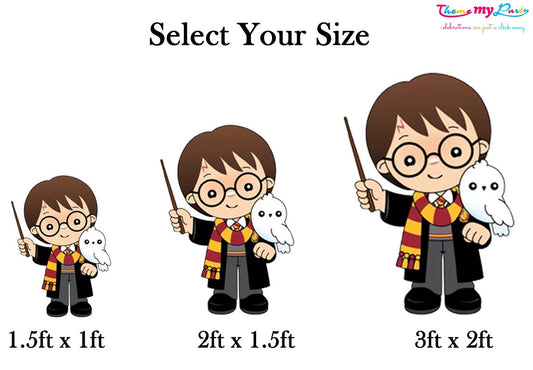 Harry Potter Theme Birthday Party Cutout