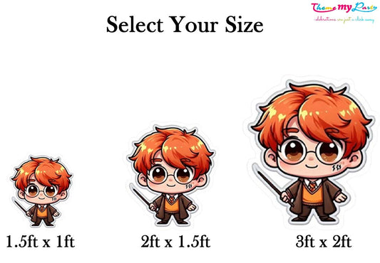 Harry Potter Theme Birthday Party Cutout