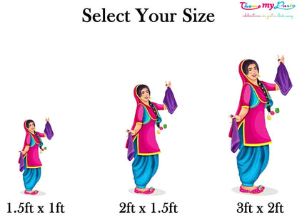 Lohri Party Cutout