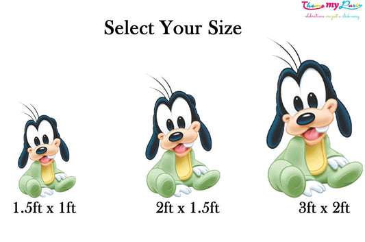 Mickey Theme Birthday Party Cutout